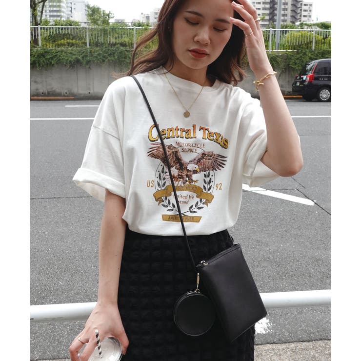 イーグルプリントTシャツ[品番：TRIW0003173]｜CORNERS