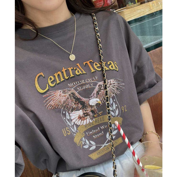 イーグルプリントTシャツ[品番：TRIW0003173]｜CORNERS （コーナーズ 