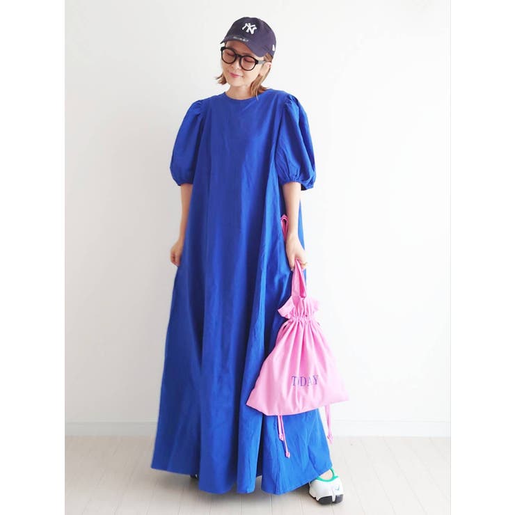 CORNERS by yui ボリュームスリーブバックリボンワンピース | CORNERS  | 詳細画像7 