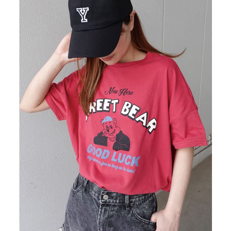 STREET BEARプリントTシャツ | CORNERS  | 詳細画像4 