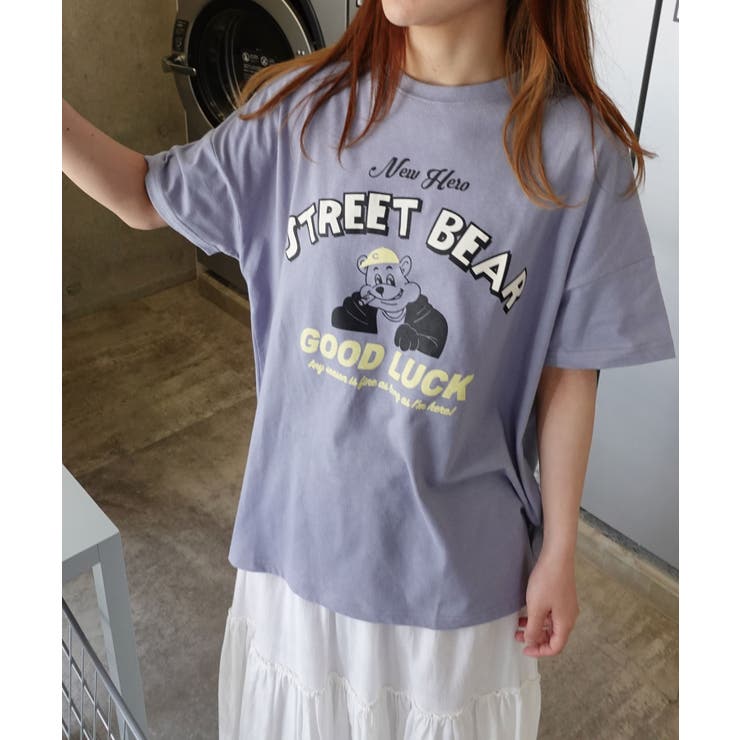 STREET BEARプリントTシャツ | CORNERS  | 詳細画像12 
