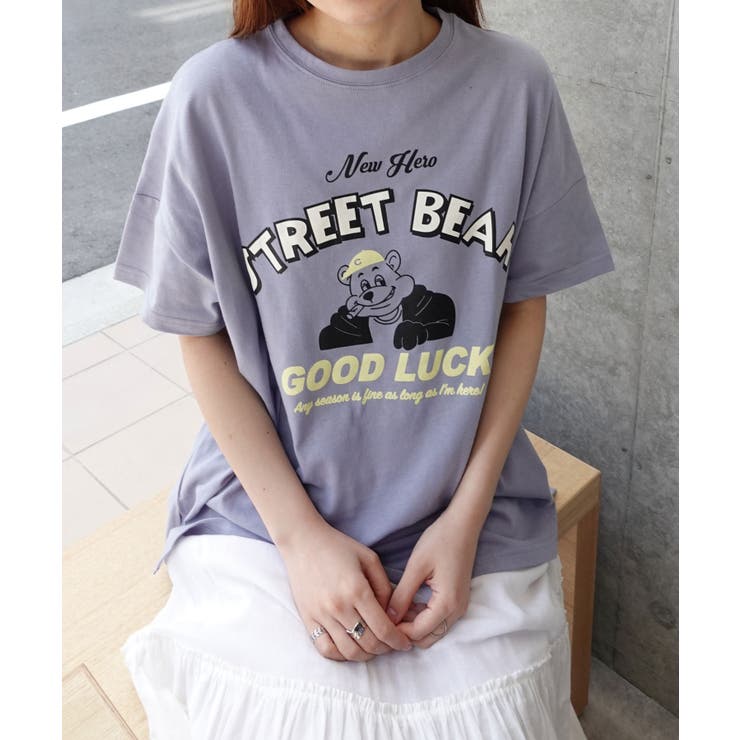 STREET BEARプリントTシャツ | CORNERS  | 詳細画像7 