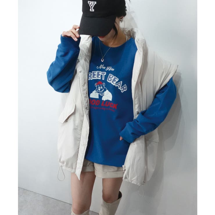STREET BEAR プリントトレーナー[品番：TRIW0003506]｜CORNERS
