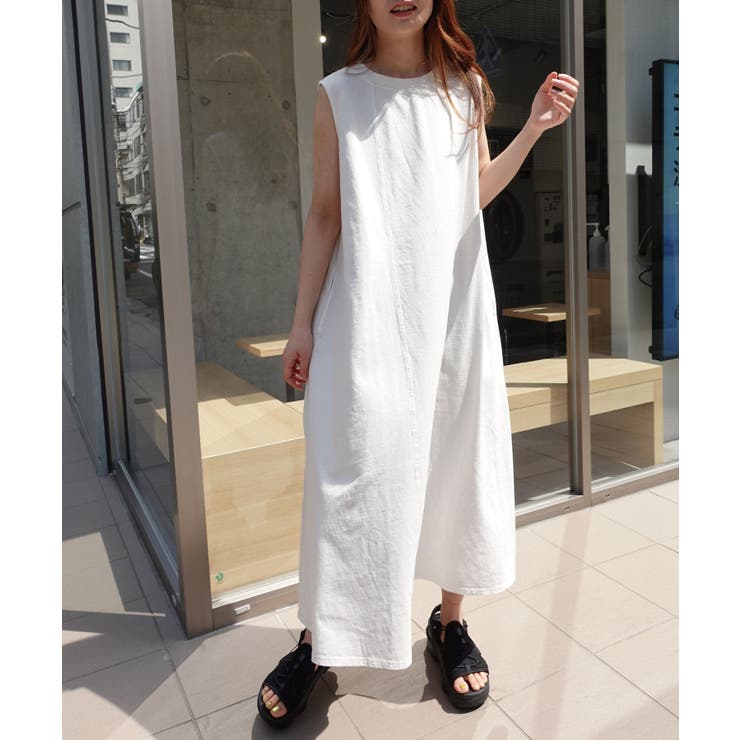 切り替えデザインノースリーブロングワンピース | CORNERS  | 詳細画像29 