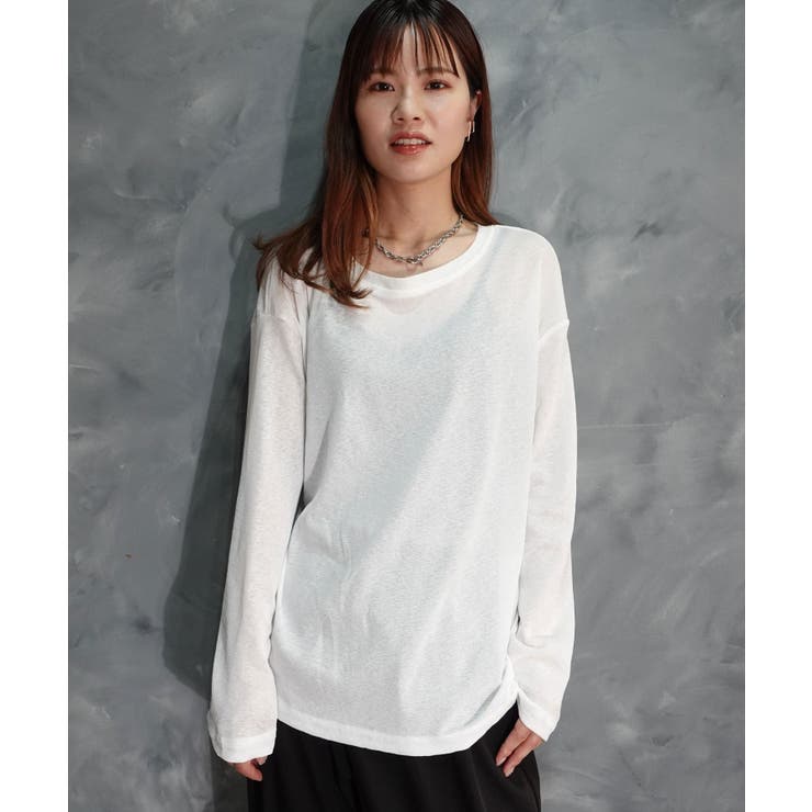 kiehtova｜シアー トップス 半袖 Tシャツ “SHEER TOPS” ktwr25
