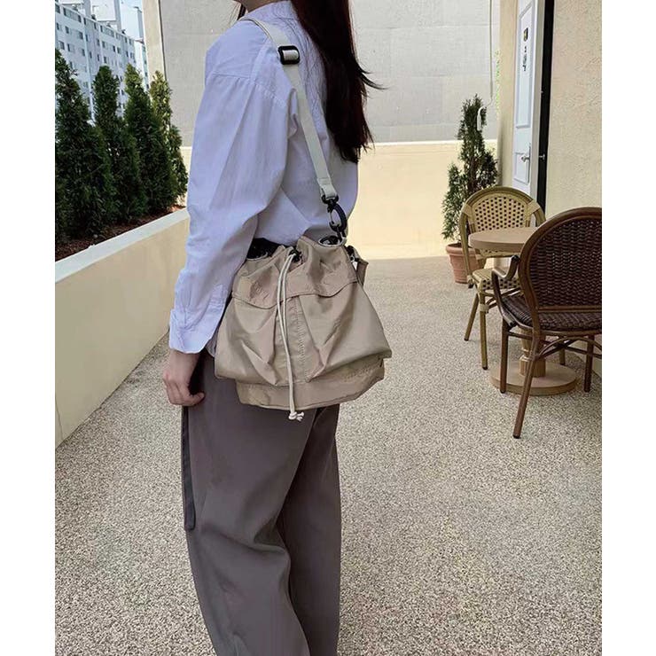 2wayドローストリングナイロンバッグ | CORNERS  | 詳細画像7 