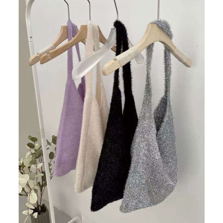 ラメニットトートバッグ | CORNERS  | 詳細画像8 