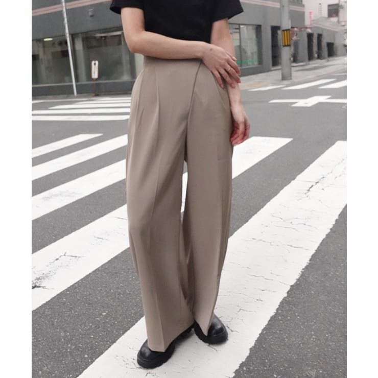 ハイウエストタックパンツ[品番：TRIW0003633]｜CORNERS （コーナーズ）のレディースファッション通販｜SHOPLIST（ショップリスト）