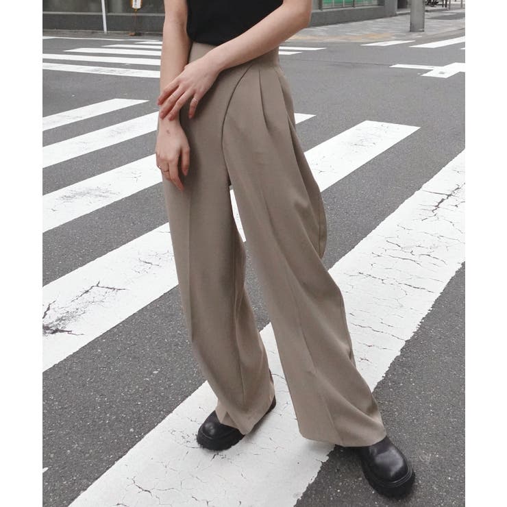ハイウエストタックパンツ[品番：TRIW0003633]｜CORNERS （コーナーズ）のレディースファッション通販｜SHOPLIST（ショップリスト）