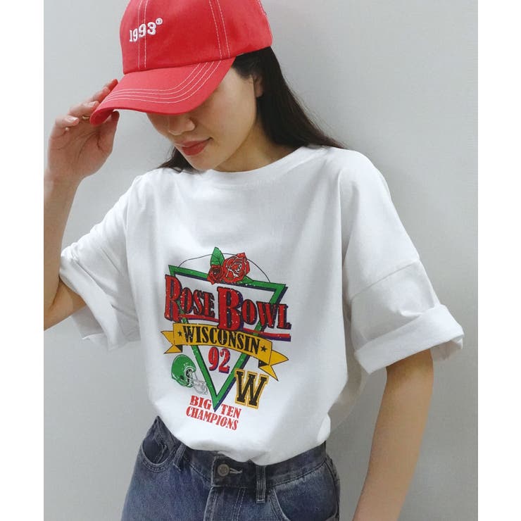 ROSEBOWLプリントTシャツ | CORNERS  | 詳細画像5 