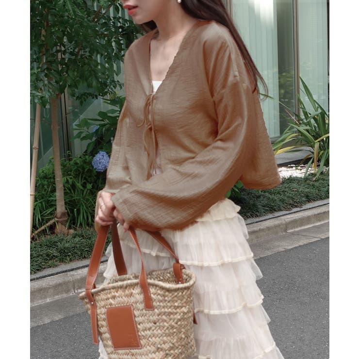 楊柳2wayリボンブラウス | CORNERS  | 詳細画像17 