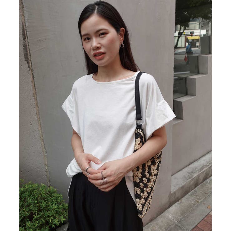 USAコットンタックスリーブTシャツ | CORNERS  | 詳細画像11 