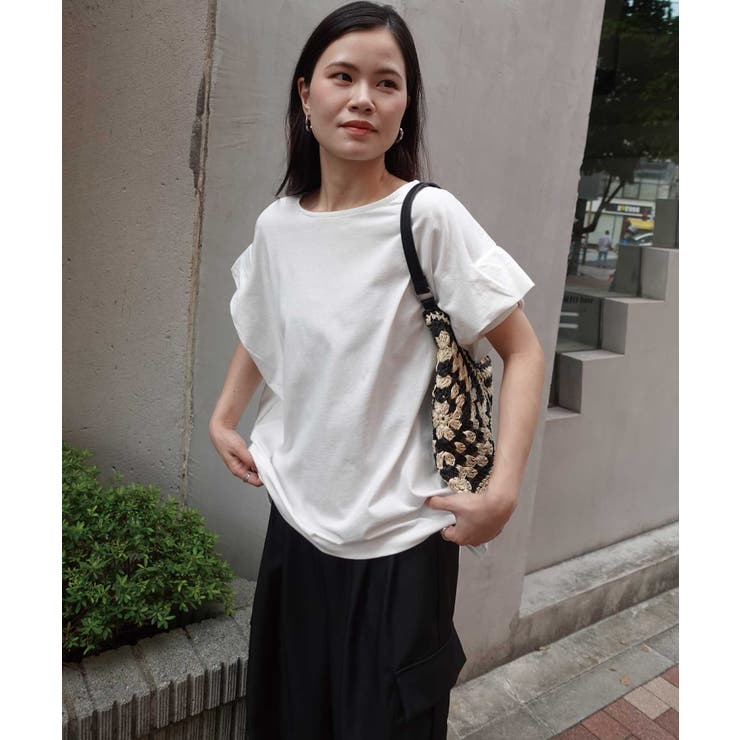 USAコットンタックスリーブTシャツ | CORNERS  | 詳細画像8 