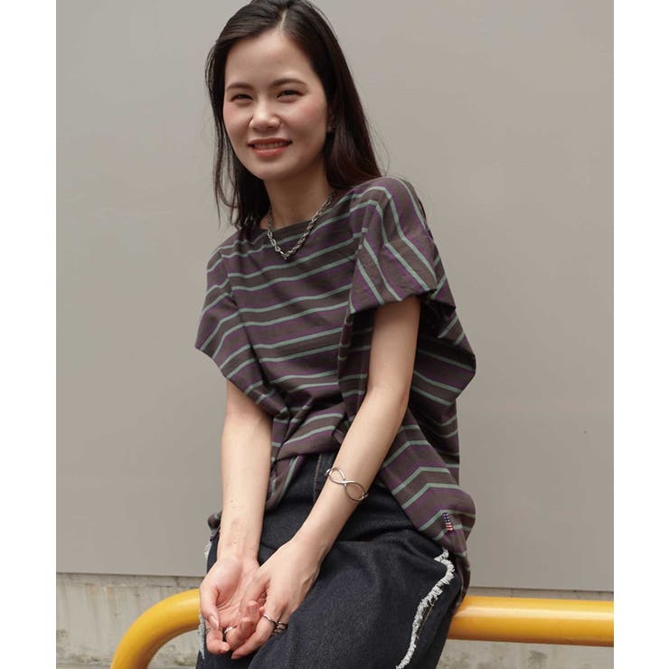 USAコットンタックスリーブTシャツ | CORNERS  | 詳細画像7 