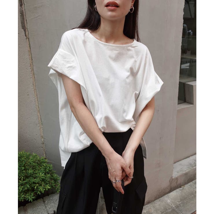 USAコットンタックスリーブTシャツ | CORNERS  | 詳細画像12 