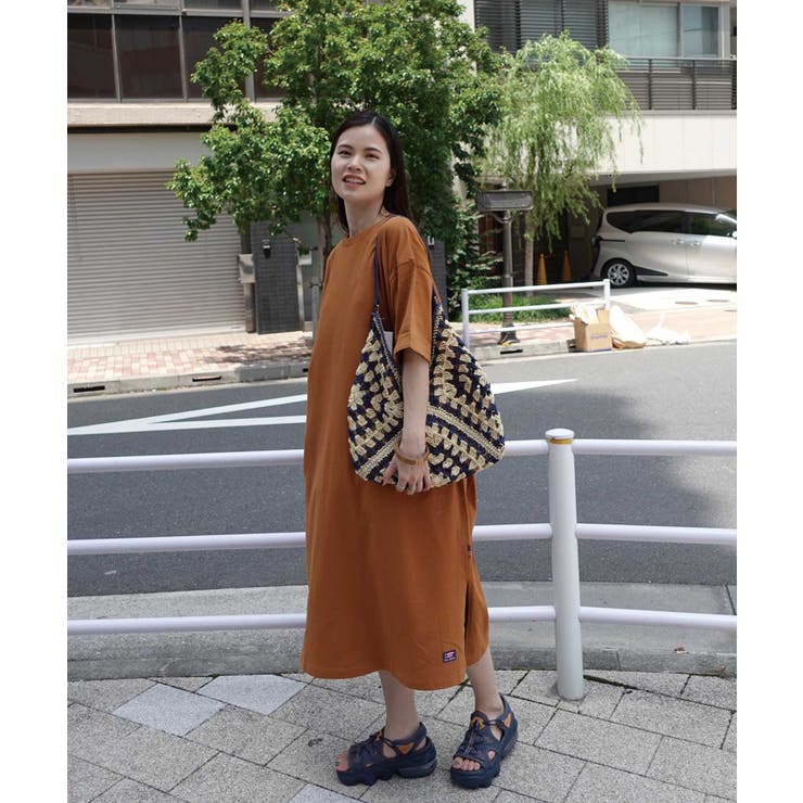 USAコットンビッグシルエットTシャツワンピース | CORNERS  | 詳細画像6