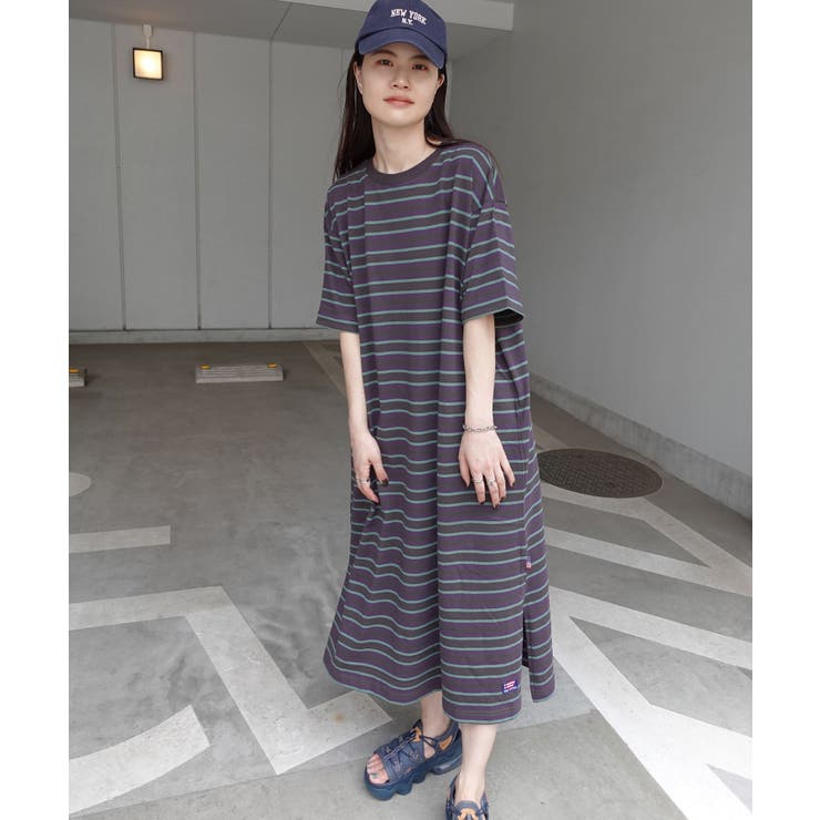 USAコットンビッグシルエットTシャツワンピース | CORNERS  | 詳細画像18