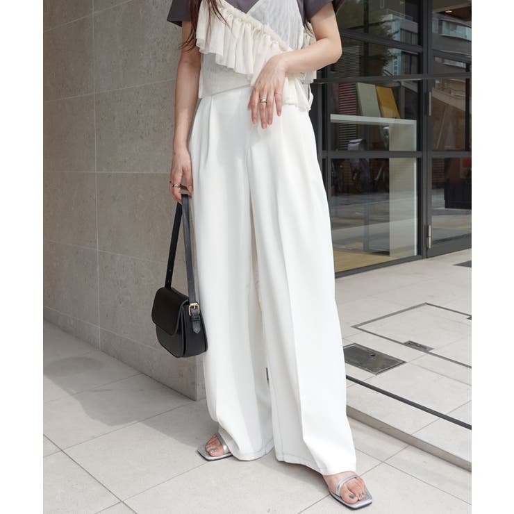 ハイウエストタックパンツ[品番：TRIW0003633]｜CORNERS （コーナーズ）のレディースファッション通販｜SHOPLIST（ショップリスト）