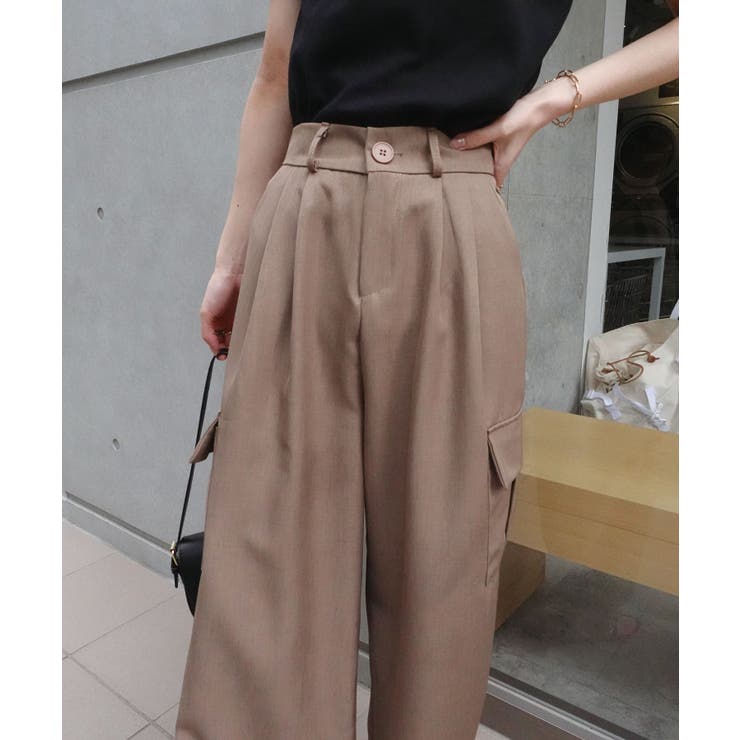 [美品］efu カーゴスラックスパンツ TRカーゴスラックス（カーゴパンツ）｜PAGEBOY（ページボーイ