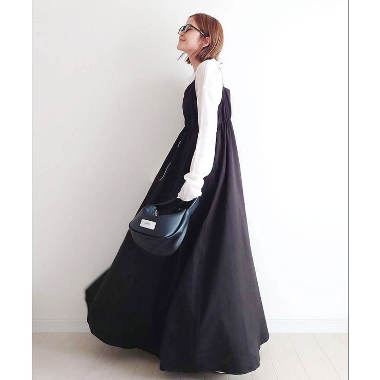 K. ナイロンワンピース ナイロンワンピ CORNERS by yui】ナイロンドロストZIPキャミワンピース[品番
