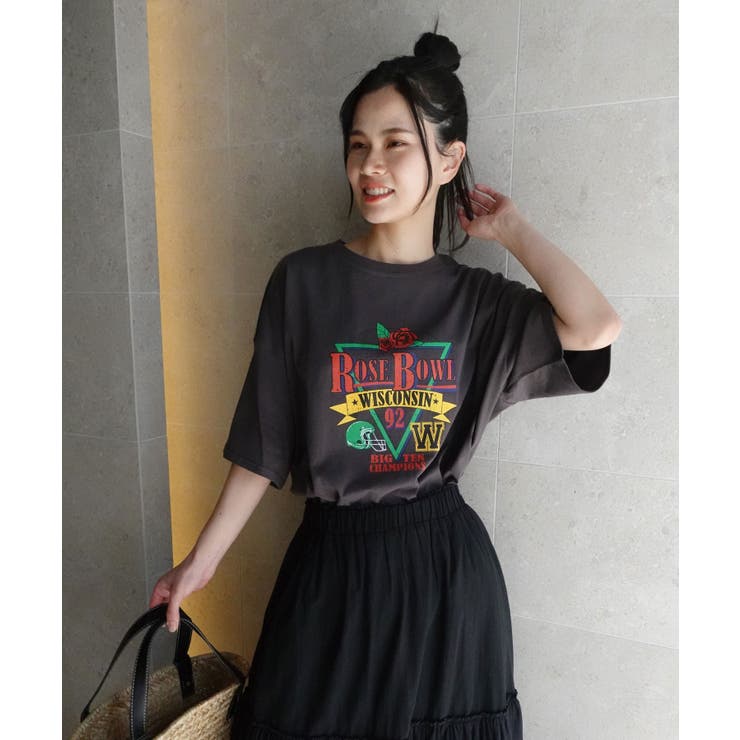 ROSEBOWLプリントTシャツ | CORNERS  | 詳細画像12 
