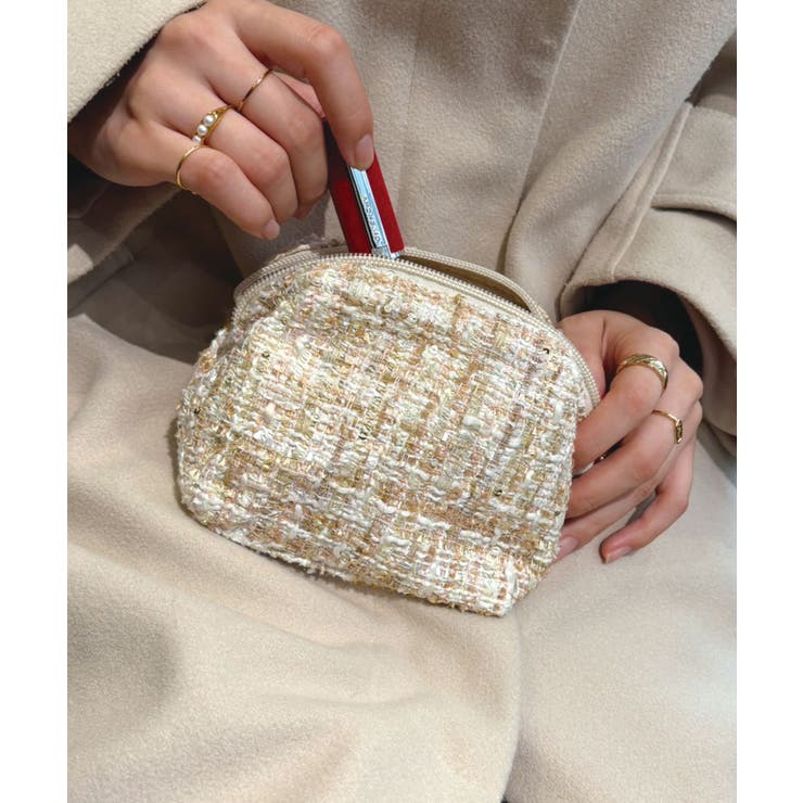 ツイードポーチ[品番：TRIW0003948]｜CORNERS （コーナーズ）の