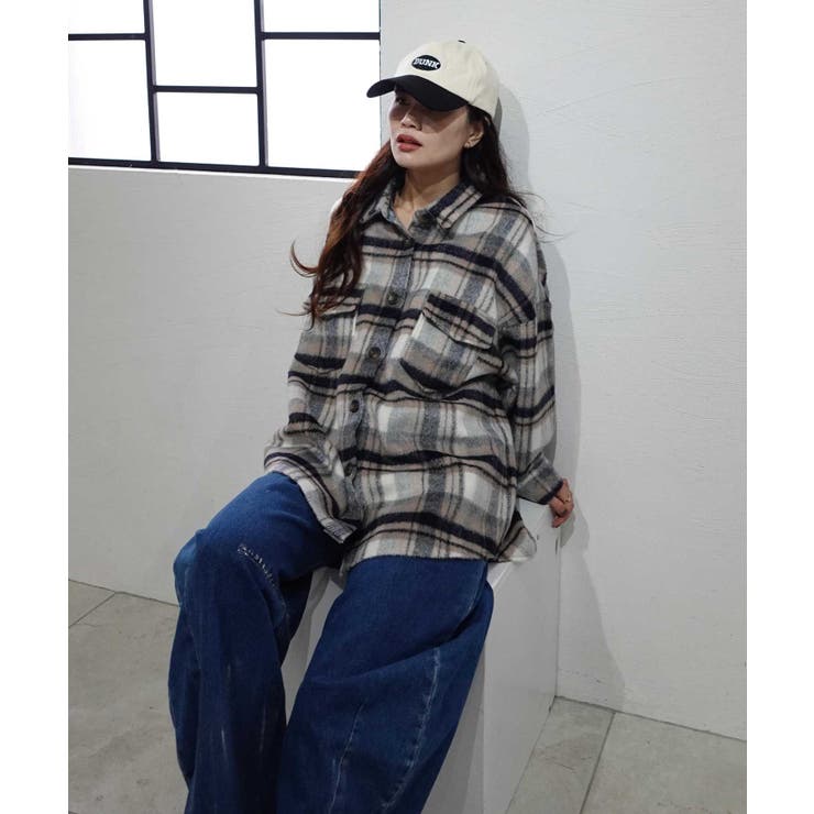 起毛チェックシャツジャケット | CORNERS  | 詳細画像4 