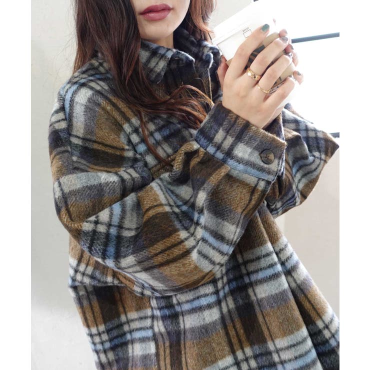 起毛チェックシャツジャケット | CORNERS  | 詳細画像7 