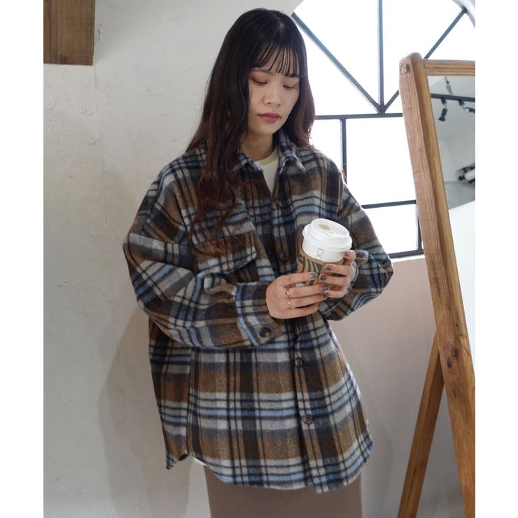 起毛チェックシャツジャケット | CORNERS  | 詳細画像11 