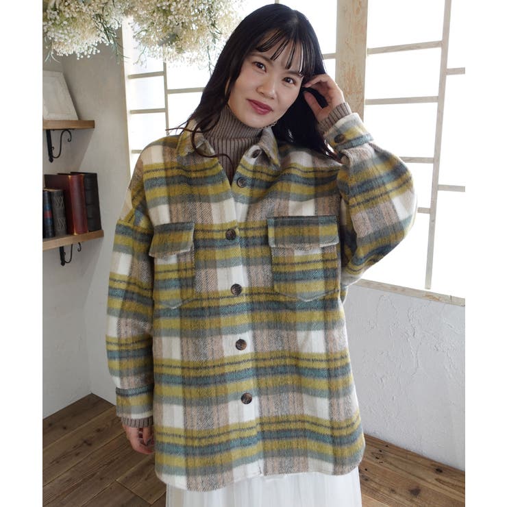 起毛チェックシャツジャケット | CORNERS  | 詳細画像15 