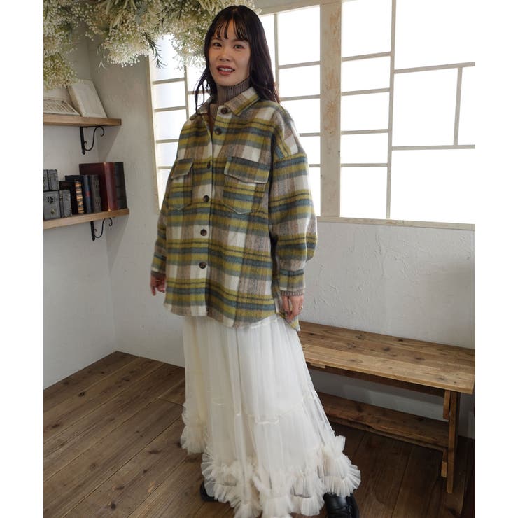 起毛チェックシャツジャケット | CORNERS  | 詳細画像14 