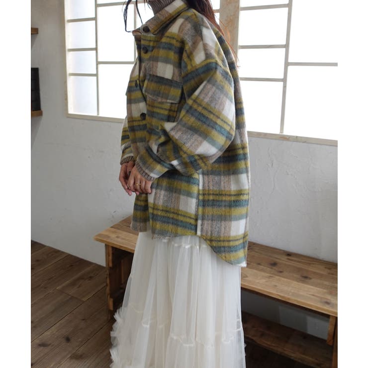 起毛チェックシャツジャケット | CORNERS  | 詳細画像13 