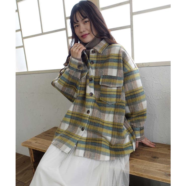 起毛チェックシャツジャケット | CORNERS  | 詳細画像12 