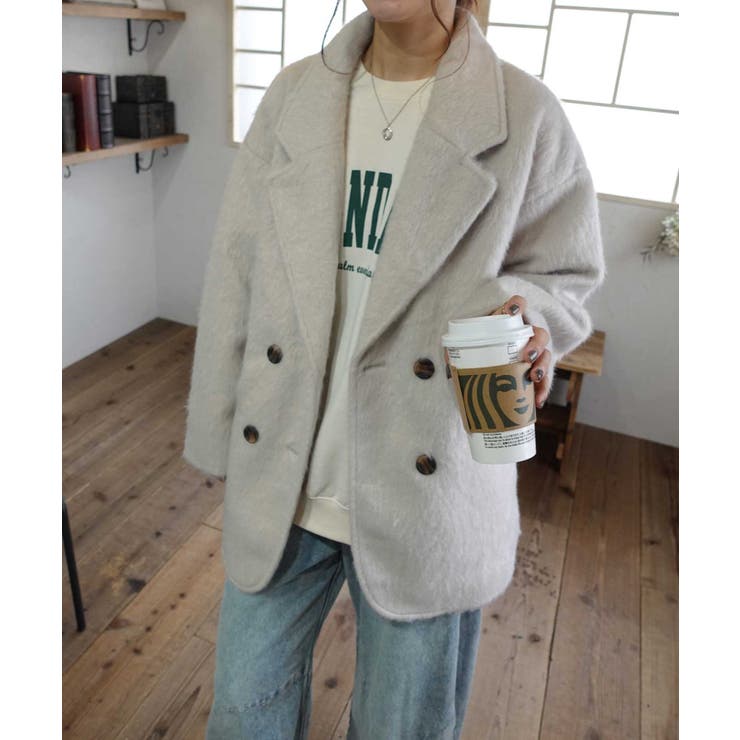 シャギーテーラーコート | CORNERS  | 詳細画像21 