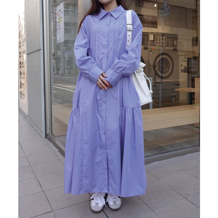 【CORNERS by KR】長袖サイドギャザーシャツワンピース | CORNERS  | 詳細画像39 