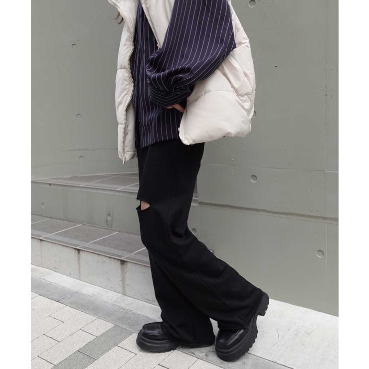 カットオフスウェットパンツ[品番：TRIW0003936]｜CORNERS