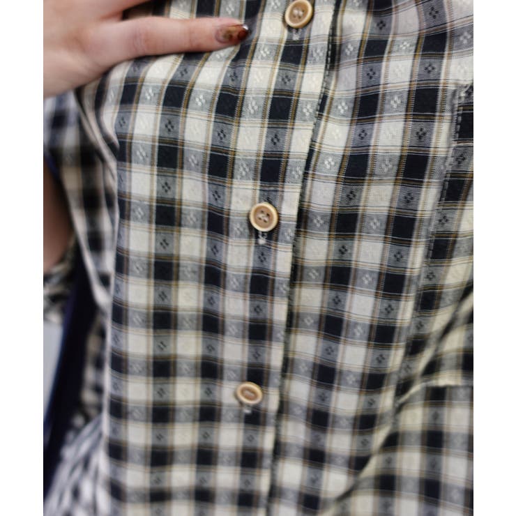 オーバーサイズチェックシャツ | CORNERS  | 詳細画像23 