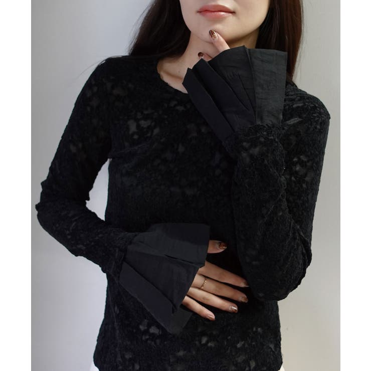 キャンディスリーブレーストップス | CORNERS  | 詳細画像9 