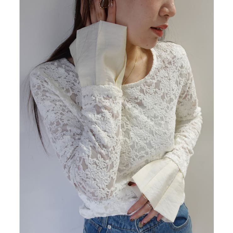 キャンディスリーブレーストップス | CORNERS  | 詳細画像2 