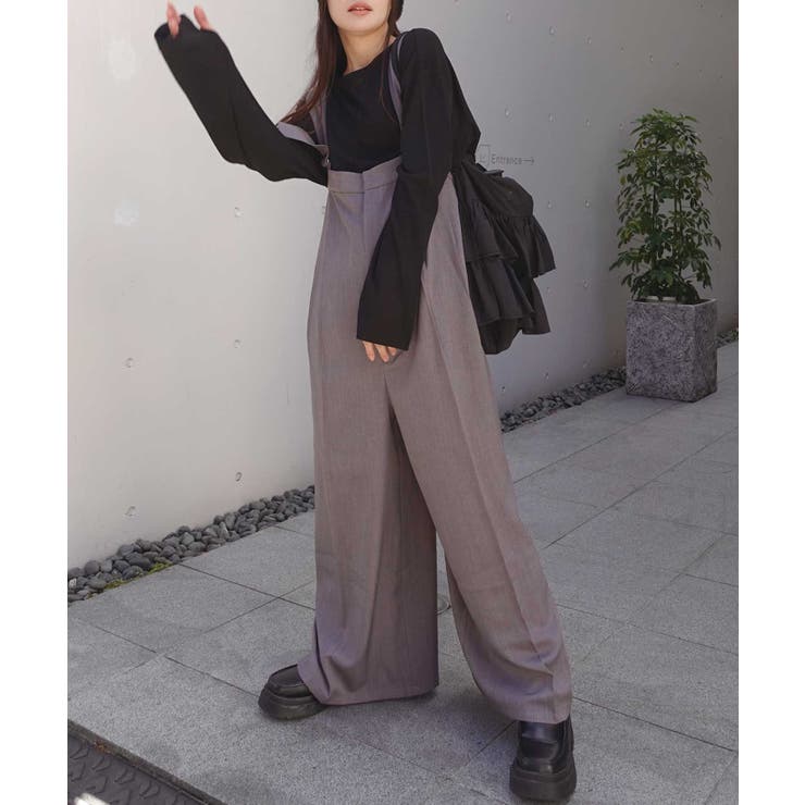 【CORNERS by KR】ワイドサロペット | CORNERS  | 詳細画像8 