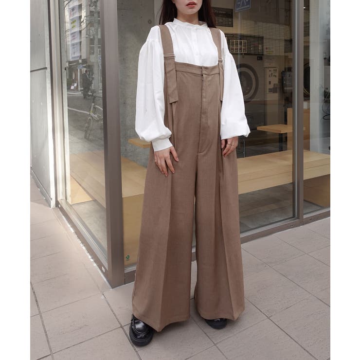 CORNERS by KR】ワイドサロペット[品番：TRIW0003966]｜CORNERS （コーナーズ）のレディース ファッション通販｜SHOPLIST（ショップリスト）