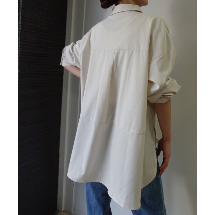 【CORNERS by KR】バックロングルーズシャツ | CORNERS  | 詳細画像7 