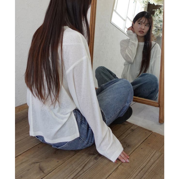 トップス S SLY | METAL PLATE BASIC トップス (Tシャツ・カットソー(長袖