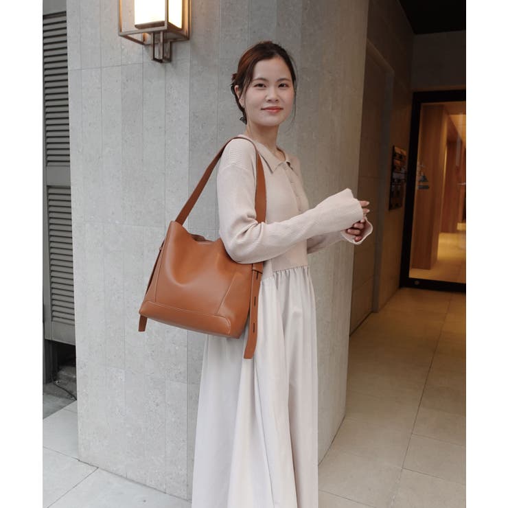 レザーショルダーバッグ【ポーチ付き】 | CORNERS  | 詳細画像21 