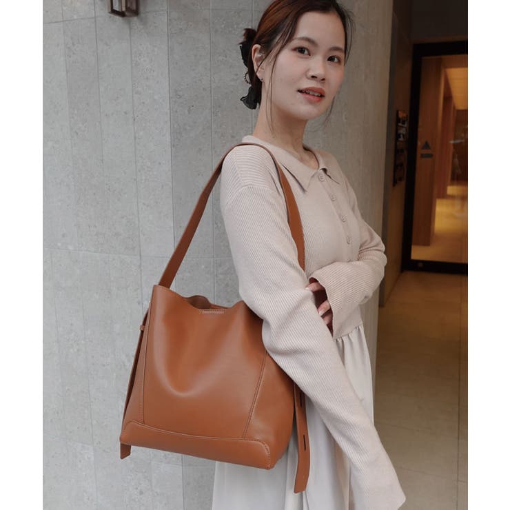 レザーショルダーバッグ【ポーチ付き】 | CORNERS  | 詳細画像22 