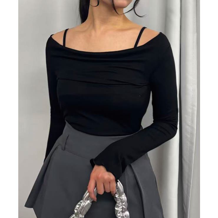 オフショルリブトップス | CORNERS  | 詳細画像10 