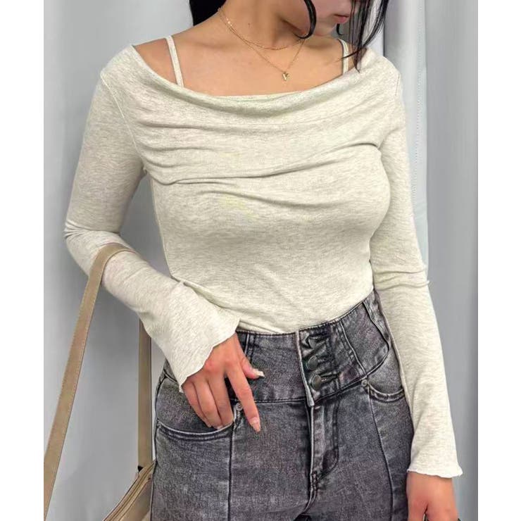 オフショルリブトップス | CORNERS  | 詳細画像14 