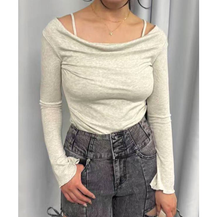 オフショルリブトップス | CORNERS  | 詳細画像16 