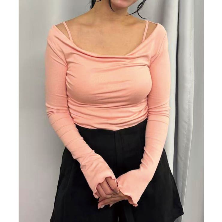 オフショルリブトップス | CORNERS  | 詳細画像3 