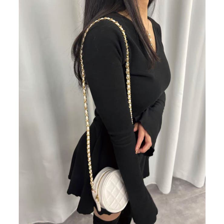 Vネックフレアーワンピ | CORNERS  | 詳細画像5 